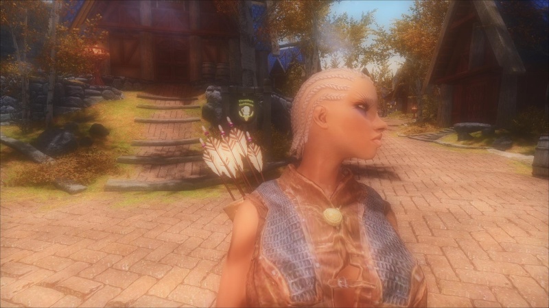 Edit: This is the male Redguard cornrows from ingame.