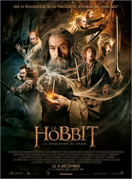 Le Hobbit "la désolationdeSmaug" sortie le 11 décembre 2013