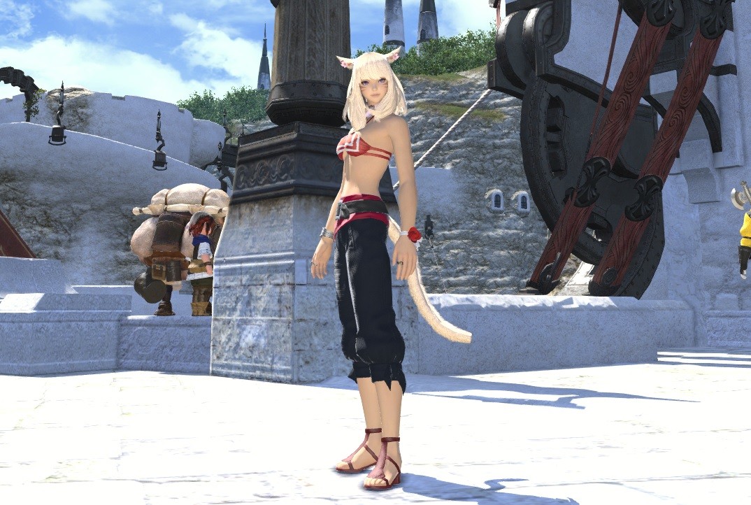 Sexy Summer Female Miqote Rffxivglamours