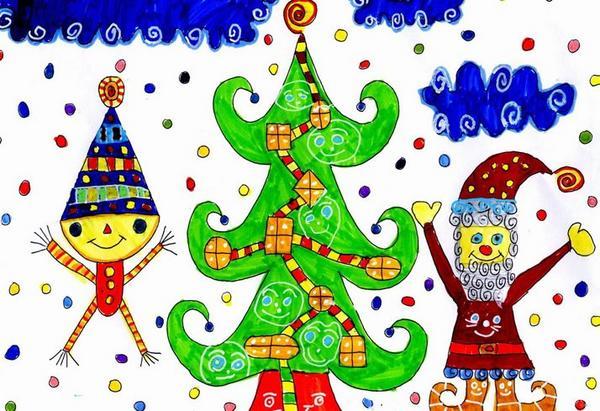 Dessine-moi un Noël dans LES 4 SAISONS concou10