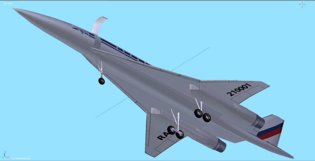 TU-444 Dessous