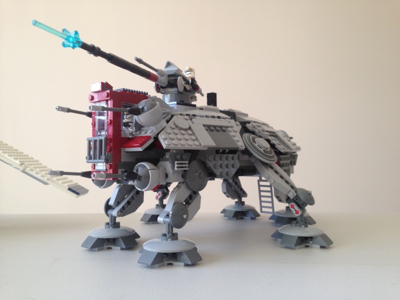 small mod to make 75337 AT-TE compatible with 10195 dropship :  r/legostarwars