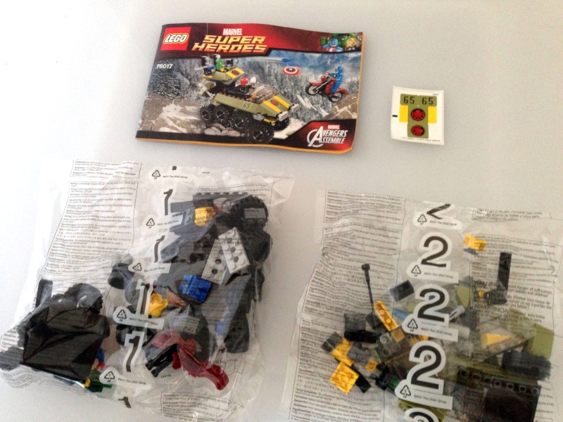 LEGO Captain America vs. Hydra--76017-1 – Creative Brick Builders