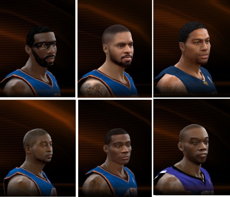 NBA 2K13 Josh Smith Cyber Face Mod 