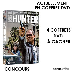 Tentez de gagner un coffret DVD du volume 2 de la saison 4 de Rick Hunter