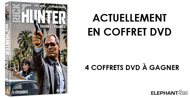 Tentez de gagner un coffret DVD du volume 2 de la saison 4 de Rick Hunter