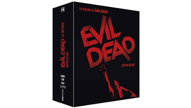 Actualité DVD/BLU-RAY] Evil Dead : L'intégrale actuellement en coffret  Ultime  Ciné-média, critiques films et séries, tests DVD et Blu-Ray,  actualités cinéma et TV