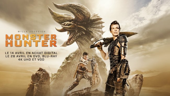 BLU-RAY) MONSTER HUNTER - Paul W. S. Anderson - DVD