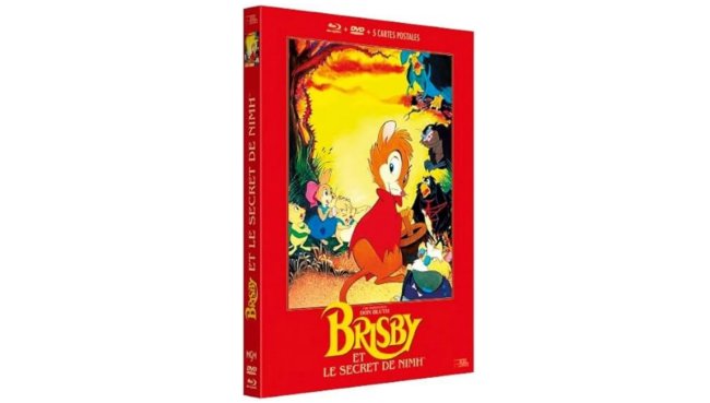 Brisby et Le Secret de Nimh actuellement en dition Limite BLU-RAY/DVD